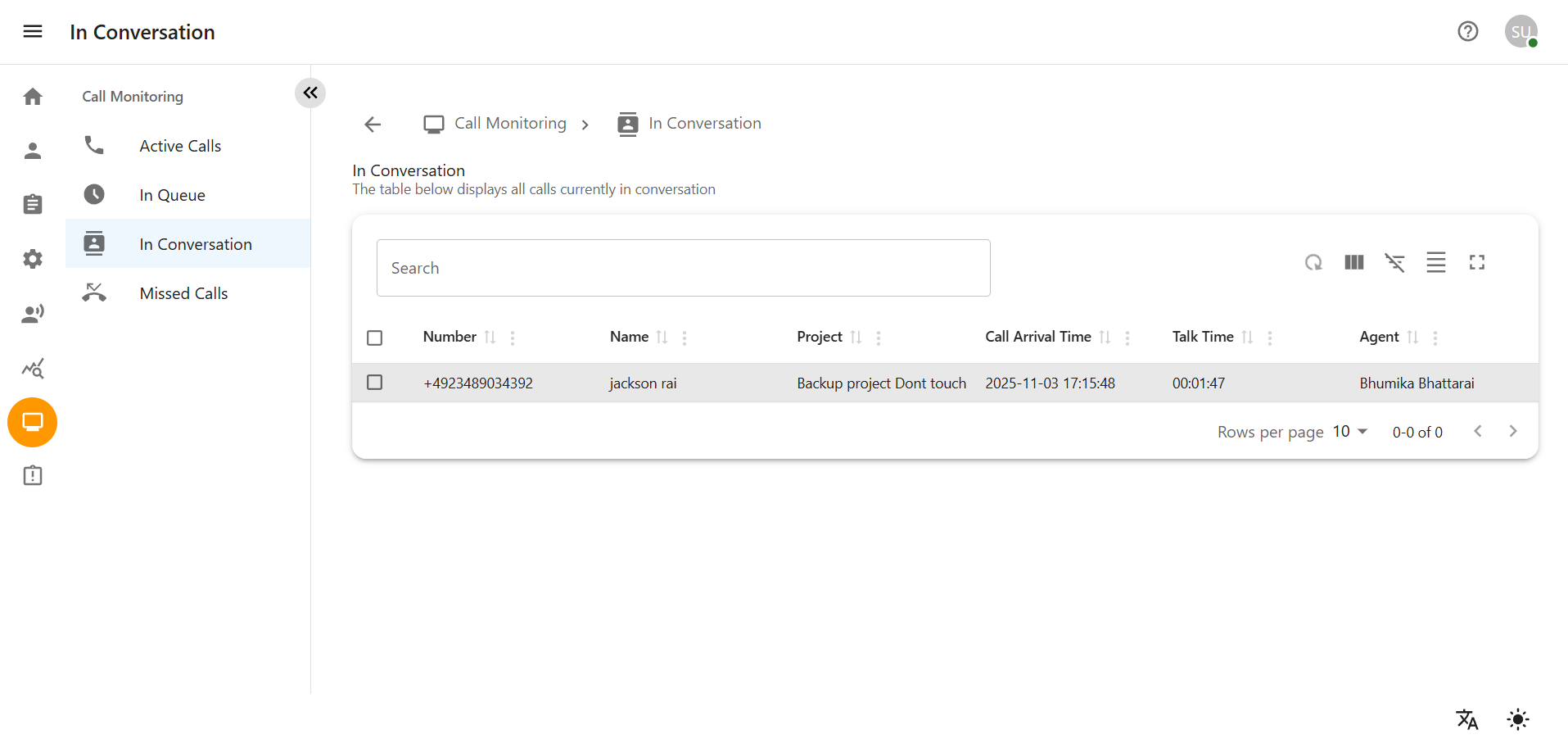 Notice Management Page